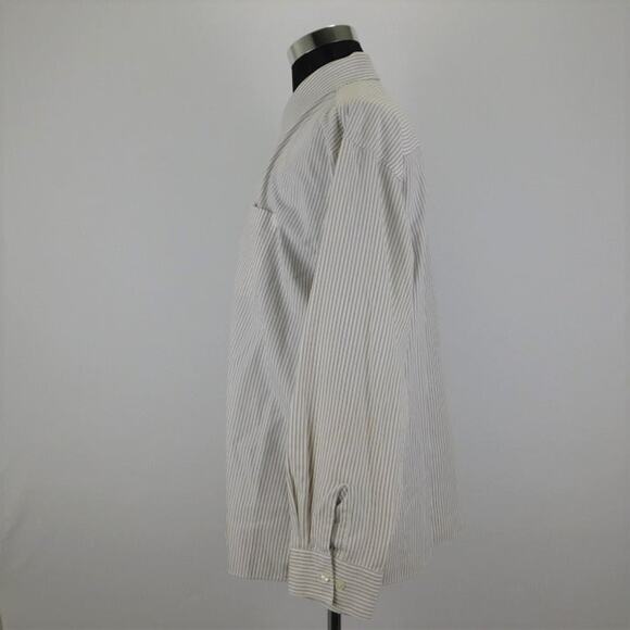 Unlisted Kenneth Cole Cotton Blend Long Sleeve Button Shirt Mens 17.5 34/35 XL - Picture 3 of 6